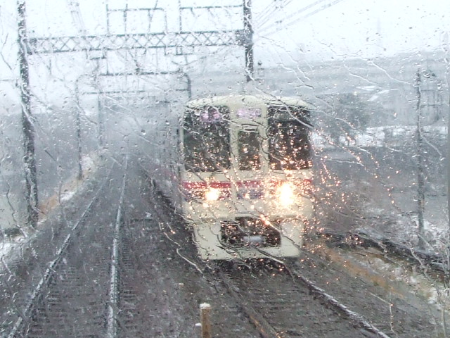 No258 京王電車 私のアルバムから-1- 雨の京王線: 京王線 井の頭